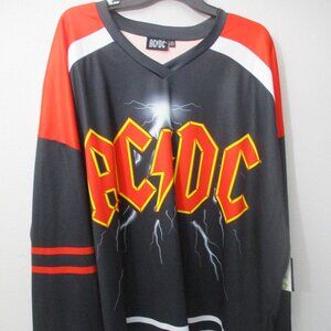 2XL AC/DC Hockey Jersey - NEVER WORN!
